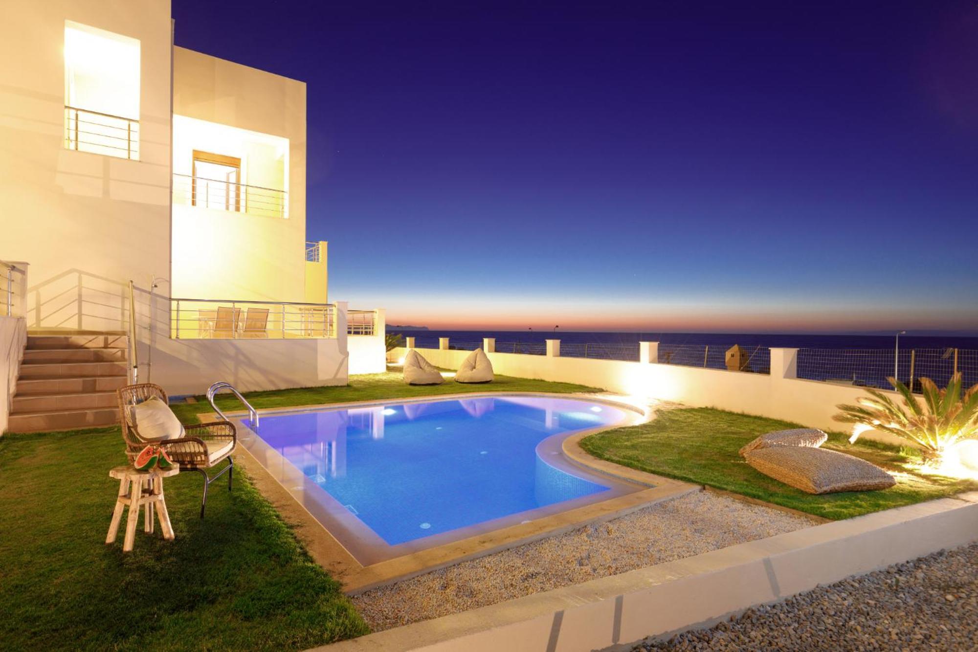 "Peach" - Sea View Maisonette By Sky Hill Resorts Pangalohóri Kültér fotó