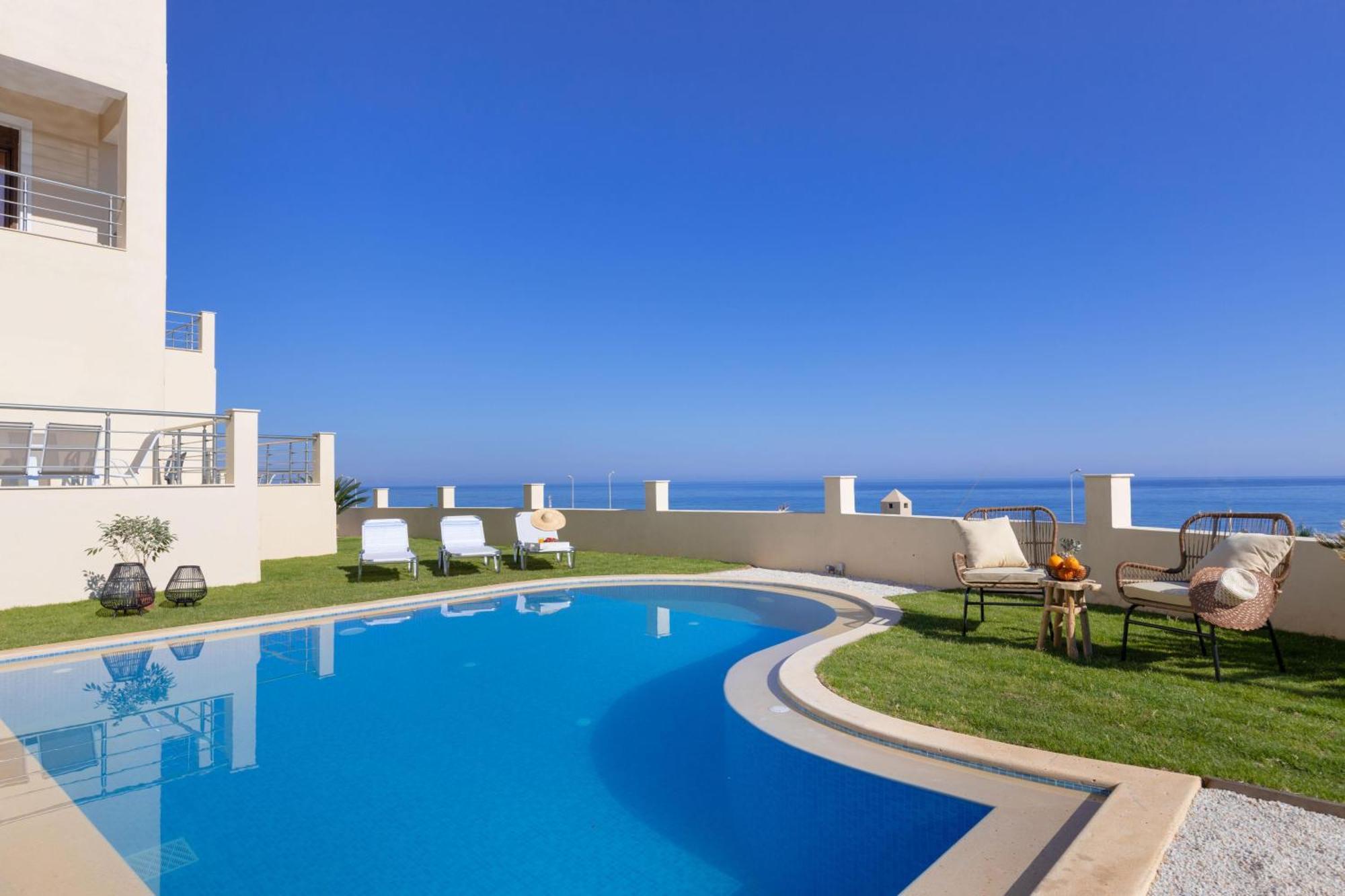 "Peach" - Sea View Maisonette By Sky Hill Resorts Pangalohóri Kültér fotó
