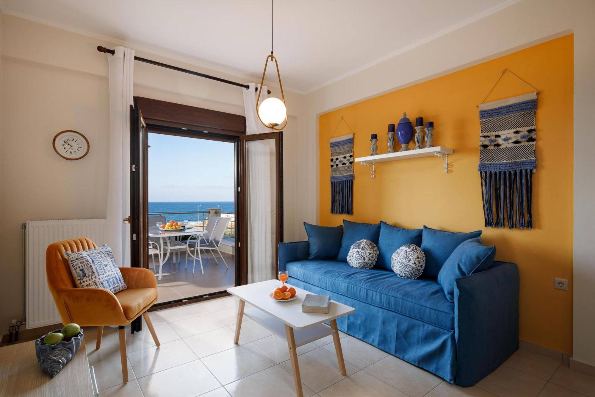 "Peach" - Sea View Maisonette By Sky Hill Resorts Pangalohóri Kültér fotó